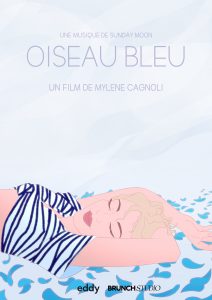 "Oiseau bleu" de Mylène Cagnoli