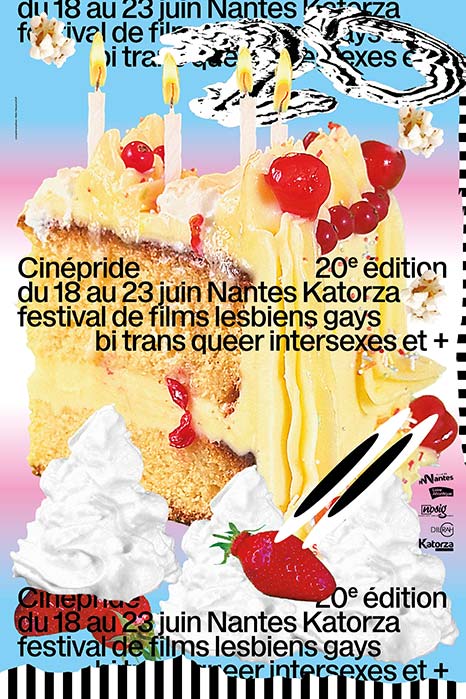 Affiche Festival CinéPride 2024 - 20 ans
