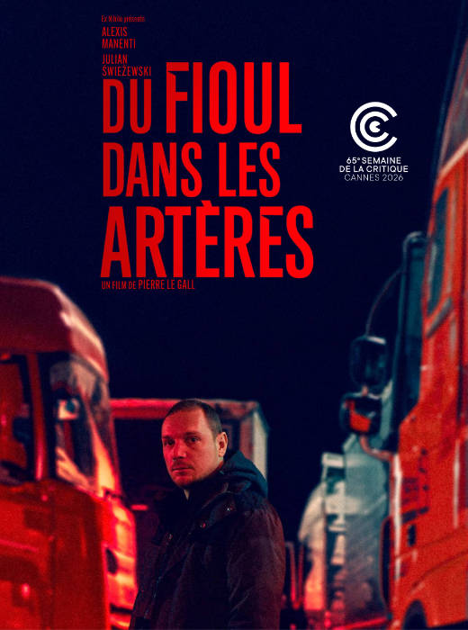 Affiche "Du fioul dans les artères" (2026)